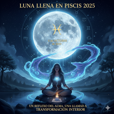 Luna Llena en Piscis 2025: un reflejo del alma, una llamada a la transformación interior