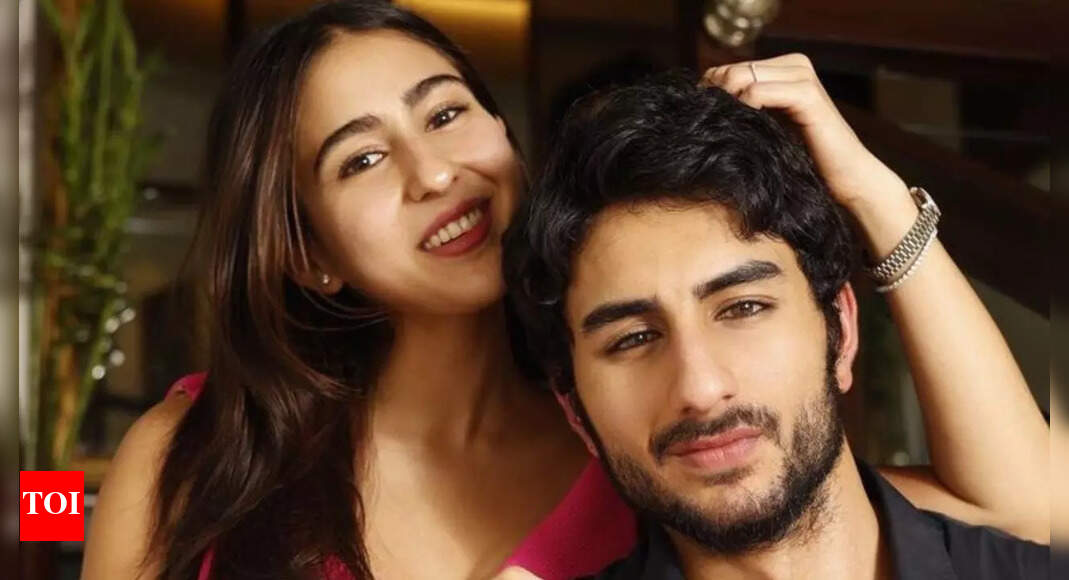 Sara Ali Khan and Ibrahim Ali Khan give sibling goals; 'Naadaniyan' actor says, 'Sister, I love you'