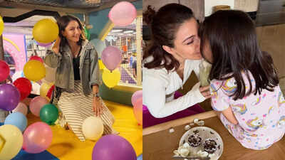 Soha Ali Khan's birthday binge; says, 'calories don't count' as she cuts multiple cakes