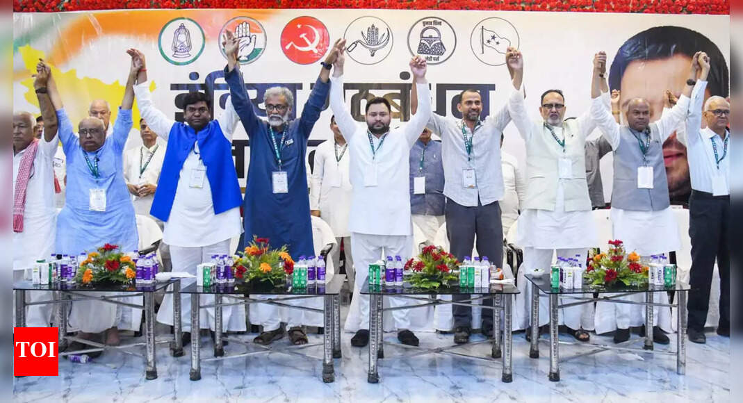 <div>'Within 2 days': Mahagathbandhan set to announce seat-sharing formula; RJD says few issues yet to be sorted</div>