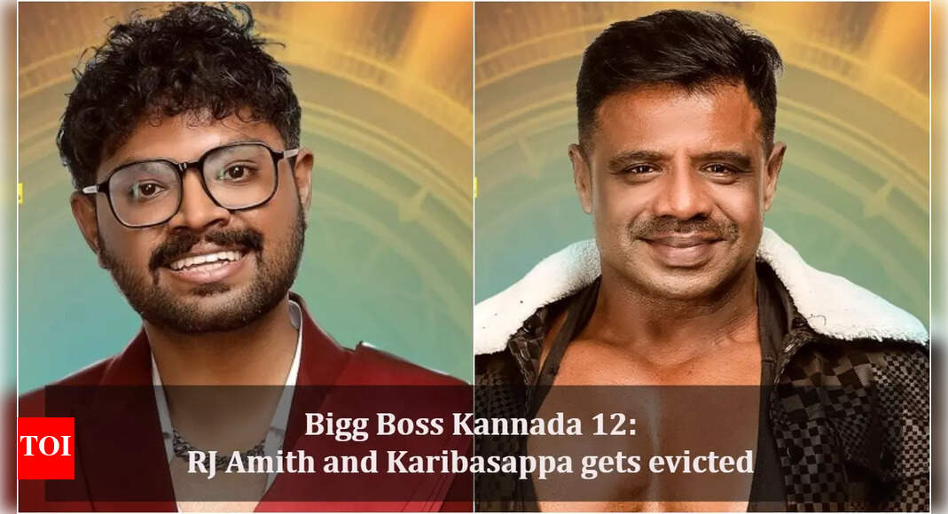 Bigg Boss Kannada 12: RJ Amith and Karibasappa evicted in season’s first elimination