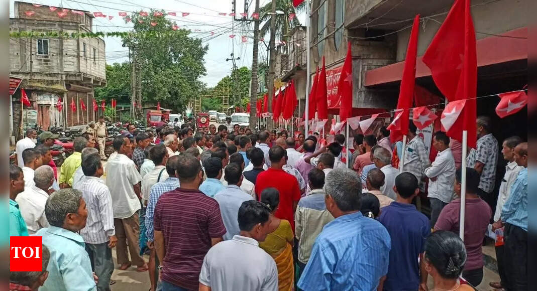 CPM accuses BJP of vandalising 5 party offices in Tripura’s Dhalai