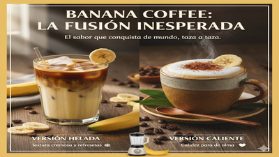 Banana Coffee: la fusión inesperada que conquista el mundo taza a taza