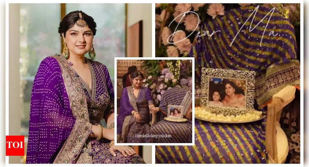 ‘Dear Ma, you were right’: Anshula Kapoor’s emotional tribute to her late mom after her engagement | – The Times of India