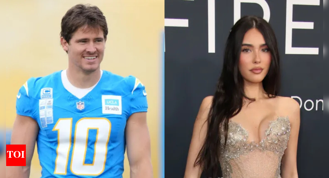 Justin Herbert shares surprise PDA moment with Madison Beer before Chargers vs Washington Commanders Week 5 clash
