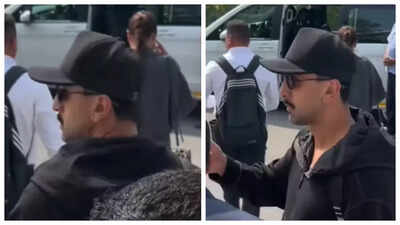 'He switched his mind off...': Fans react as Ranbir Kapoor forgets his car while following Deepika Padukone out of airport - WATCH