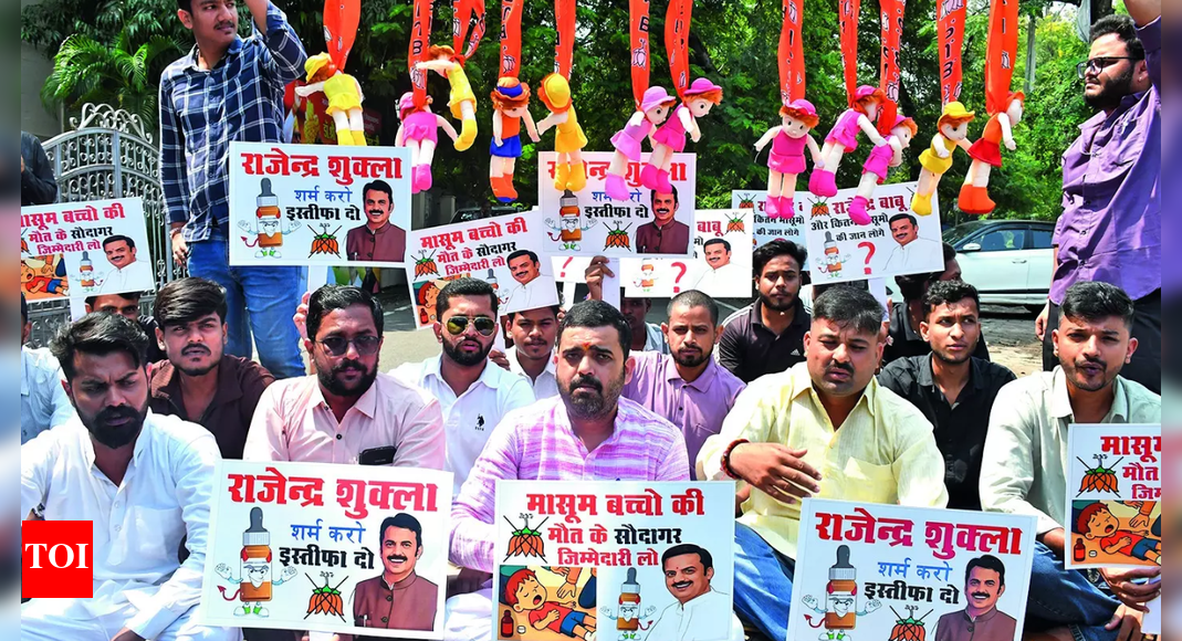 MP Coldrif syrup deaths: 2-year-old's body exumed for autopsy; high drama in Chhindwara after doctor's arrest