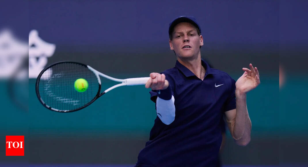 Defending champion Jannik Sinner out of Shanghai Masters with leg injury