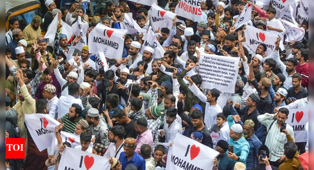 ‘I love Muhammad’ row: UP cleric’s aides get Rs 1 crore notice over power theft