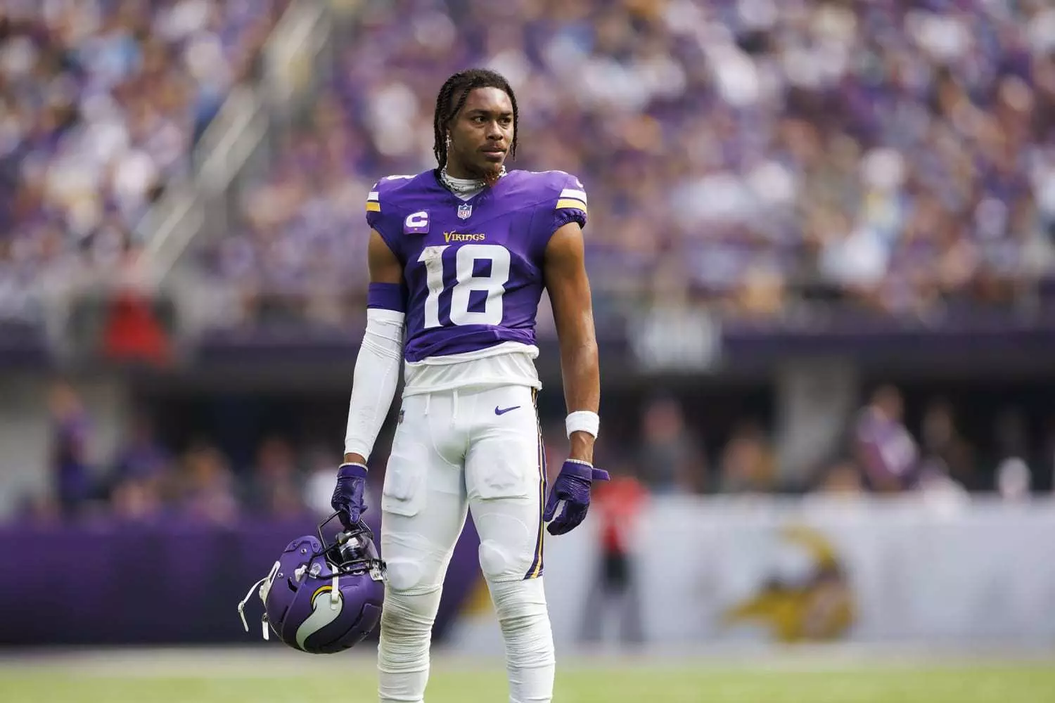 Justin Jefferson opens up on mentoring Jordan Addison and navigating leadership challenges following Vikings vs Browns