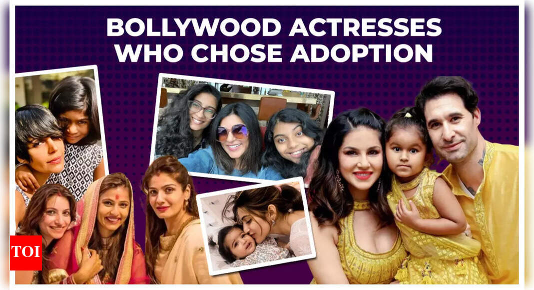 Sushmita Sen, Sunny Leone, Mandira Bedi: Bollywood actresses who redefined adoption and motherhood | – The Times of India
