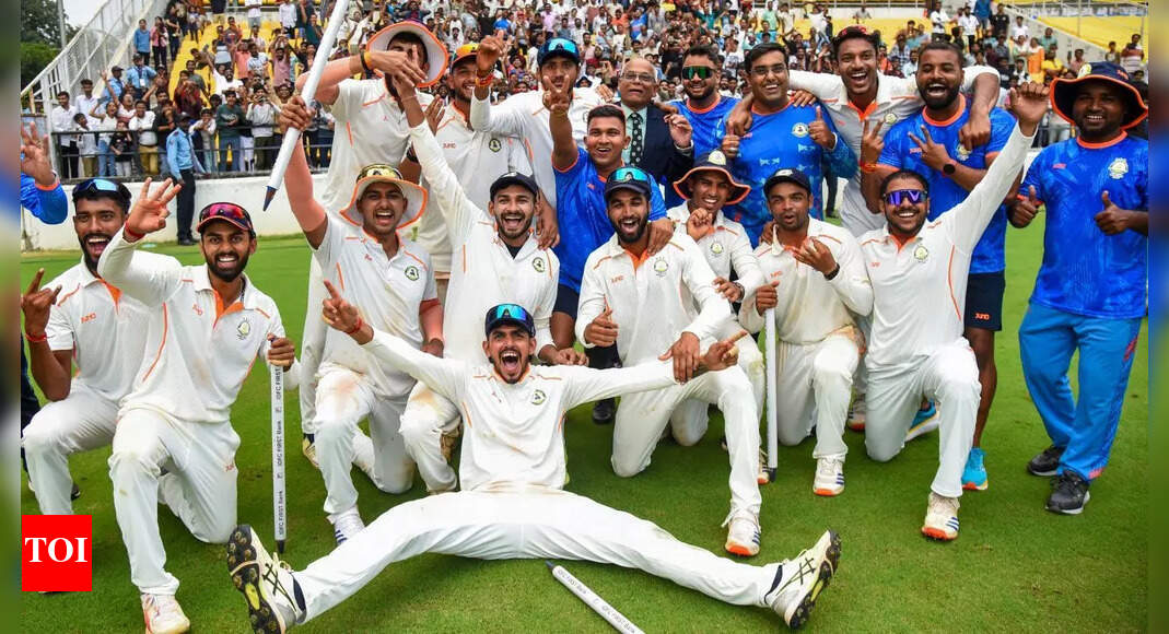 Irani Cup: Fire and glory! Vidarbha’s young brigade beat Rest of India by 93 runs in final