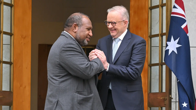 Australia and Papua New Guinea sign historic defense treaty that raised China's concern