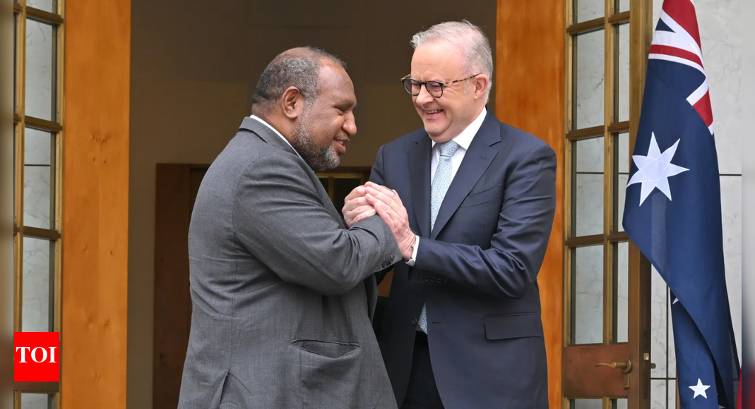 <div>Australia and Papua New Guinea sign historic defense treaty that raised China's concern</div>