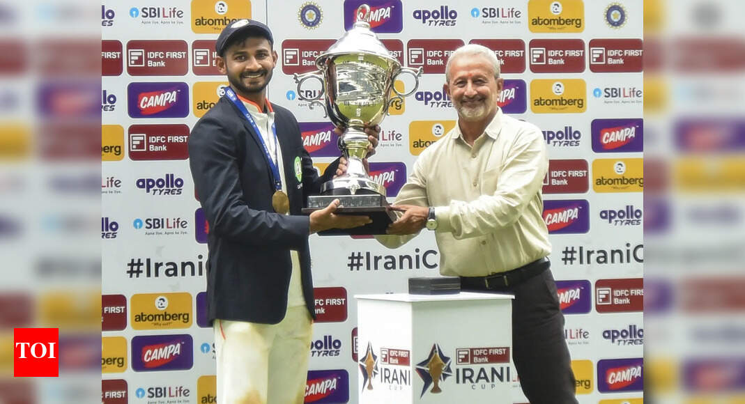 Irani Cup: O Captain! My Captain! Akshay Wadkar’s on-field acumen guides Vidarbha to glory | Cricket News – The Times of India