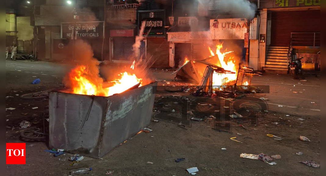 Cuttack violence: How clashes sparked chaos, curfew after Durga immersion; city tense as police flood streets
