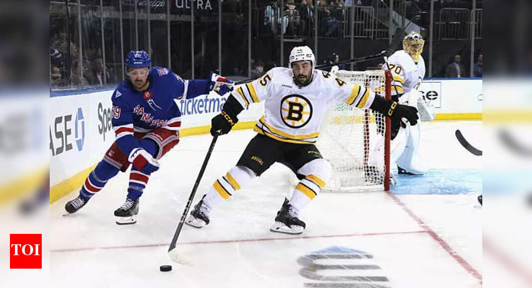 Boston Bruins cut Jonathan Aspirot, Matej Blumel, Michael DiPietro, Alex Steeves, and Matt Poitras for the NHL season