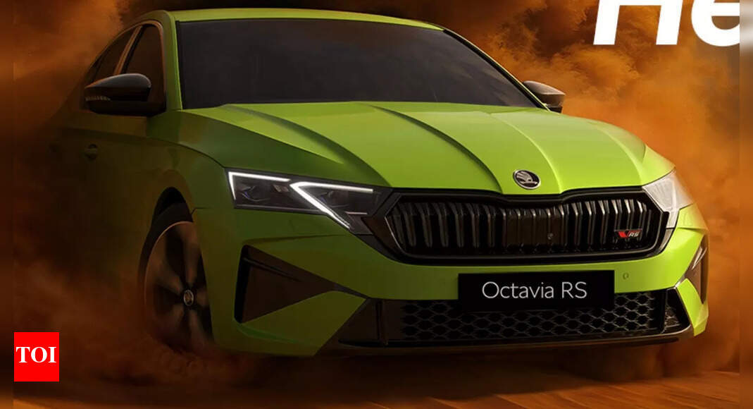 Skoda Octavia RS bookings open in India: Launch date and key details
