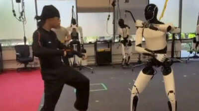 ‘Tesla Optimus learning Kung Fu’: Elon Musk’s humanoid robot stuns with human-like moves and balance | Watch