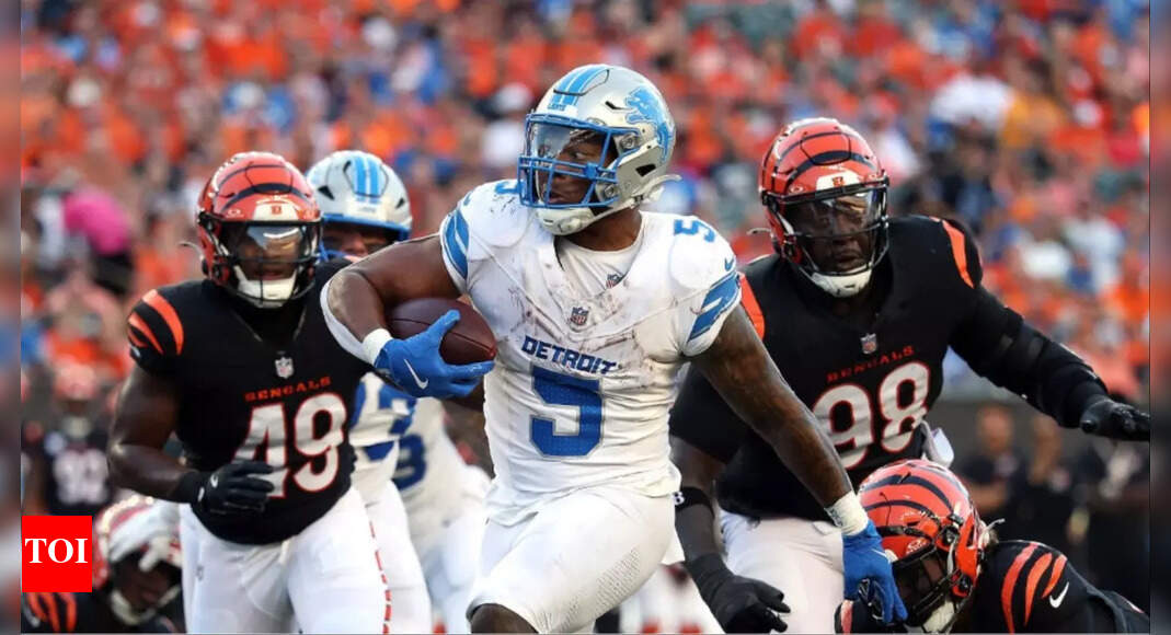 David Montgomery’s sister Kiki witnessed Detroit Lions’ 37-24 victory over Cincinnati Bengals