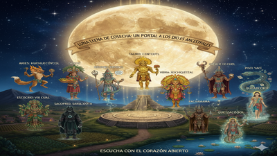 Luna Llena de Cosecha: una puerta hacia los dioses y diosas de nuestros signos zodiacales