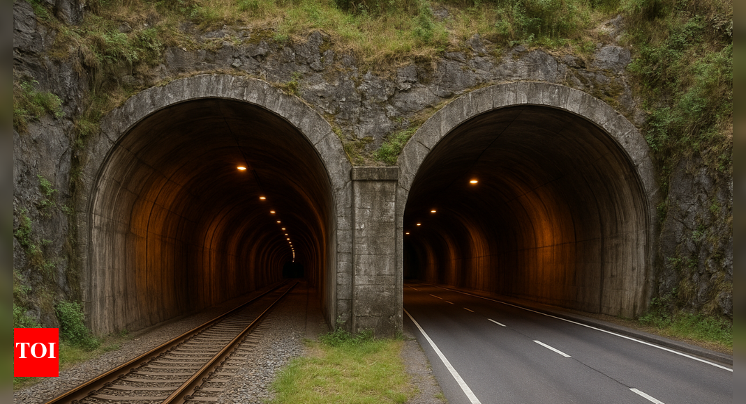 Highway, rail ministries plan to build three rail-cum road tunnels