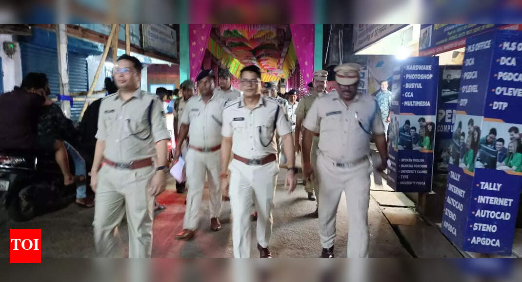 Tight security for Gajalaxmi Puja in Kendrapada