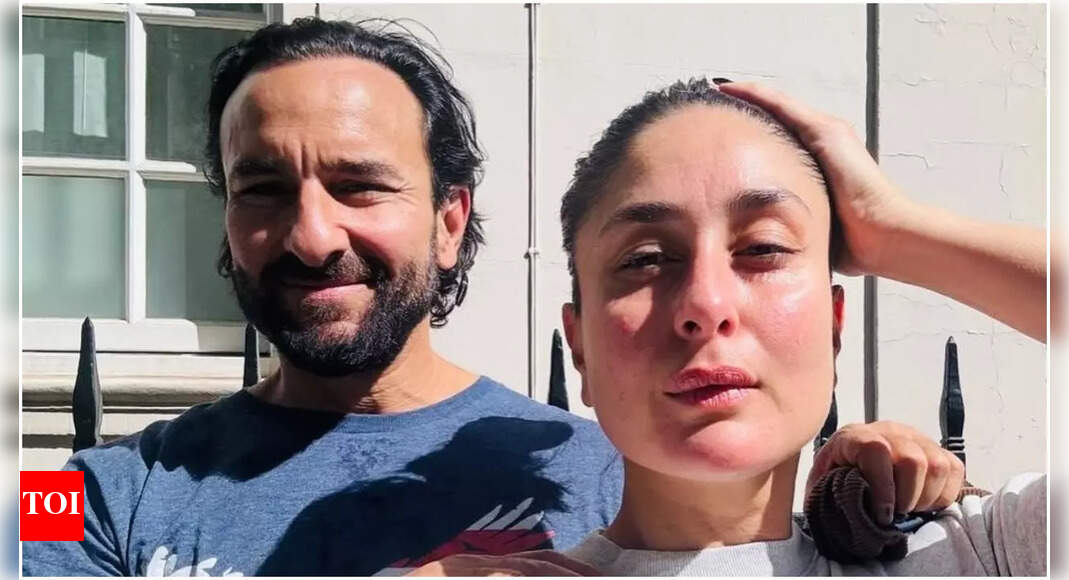 Kareena Kapoor shares adorable unseen on-set photos of Saif Ali Khan; urges ‘Ghar jao aur khaana khao’
