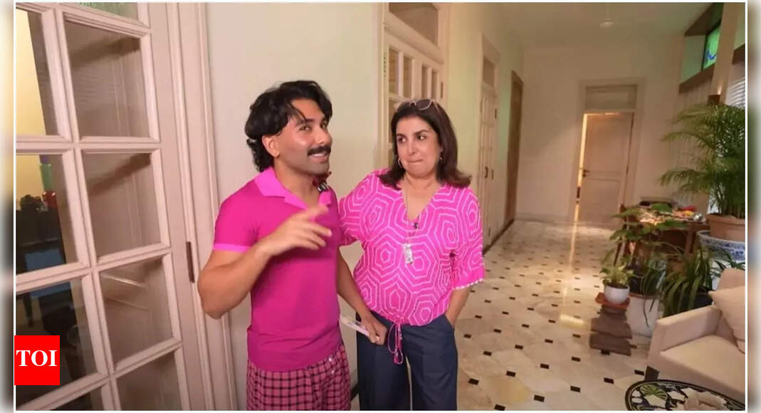 Inside Orry’s home: Farah reveals family owns building