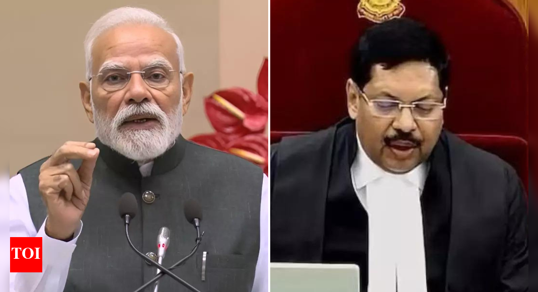 <div>'Angered every Indian': PM Modi slams attack on CJI Gavai; applauds top Justice's calm</div>