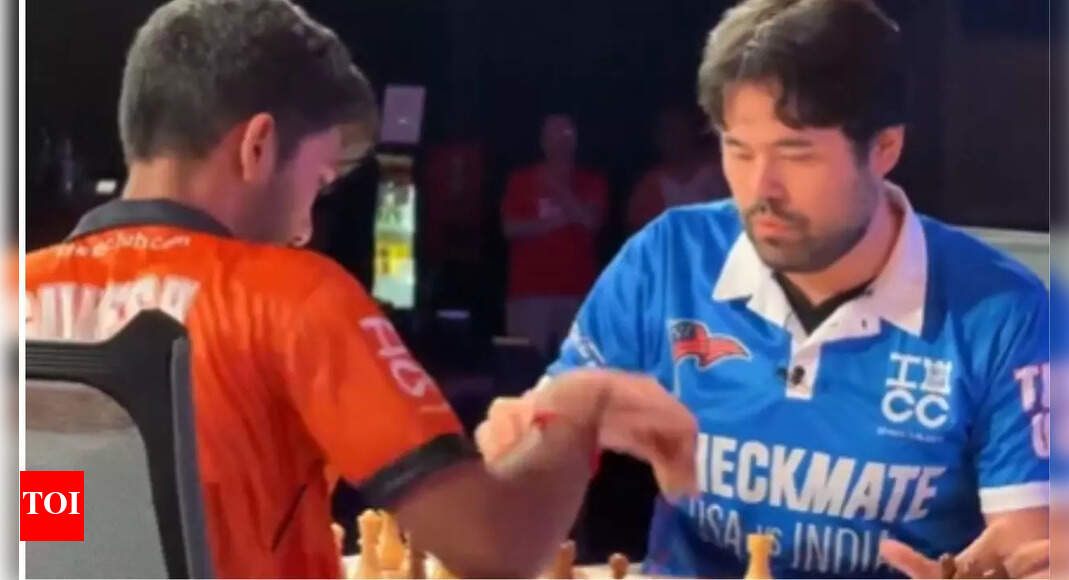 Hikaru Nakamura throws D. Gukesh’s chess piece at USA vs India exhibition match, fans debate sportsmanship