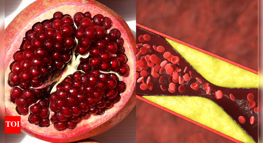 Pomegranate Health Benefits: Is pomegranate juice a “magic cure” for artery blockages? Science reveals the facts | – The Times of India