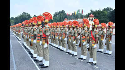 345 jawans pass out of BSF Training School in Hazaribag