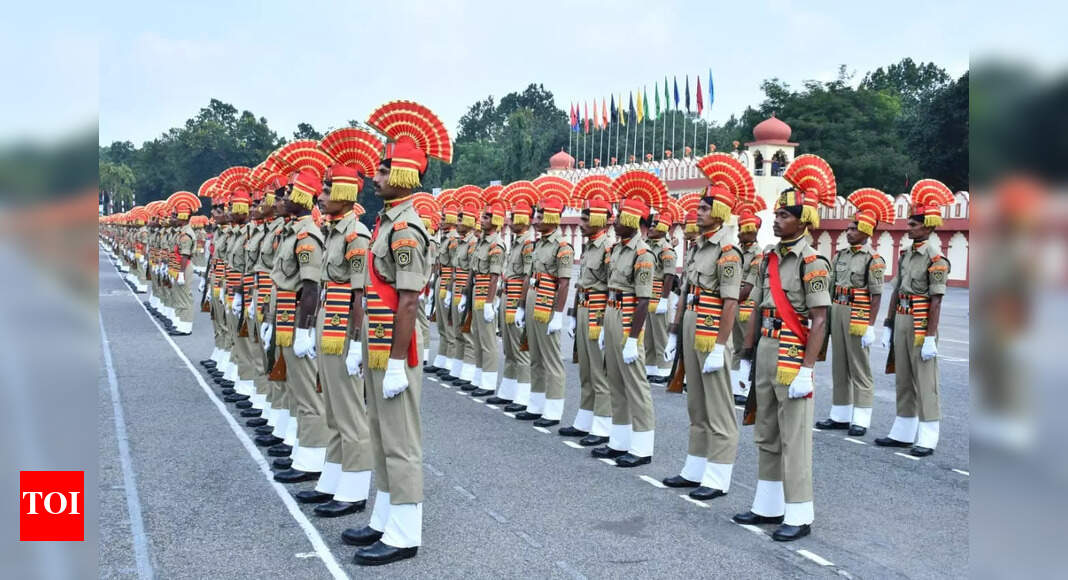 345 jawans pass out of BSF Training School in Hazaribag