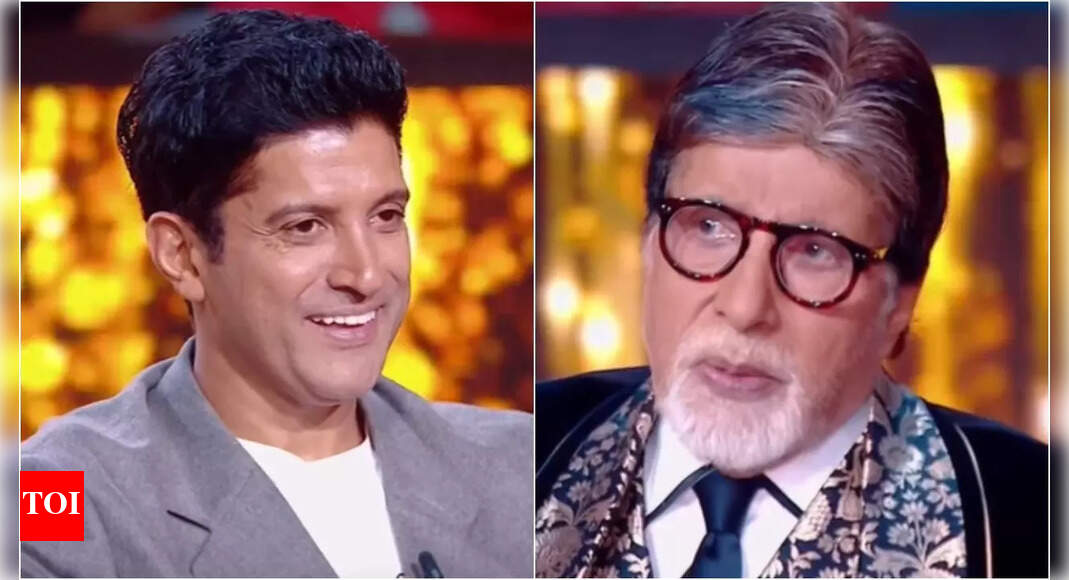 When Amitabh Bachchan felt like a ‘Nausikhiya’ in front of Farhan Akhtar – Watch | – The Times of India