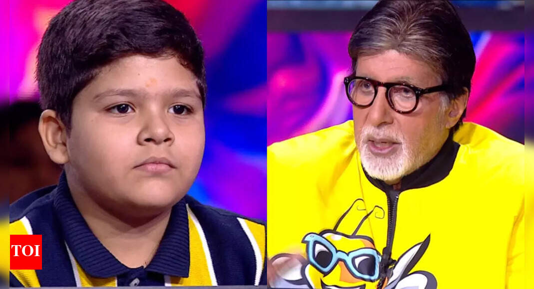 Kaun Banega Crorepati 17: Junior contestant Purav calls host Amitabh Bachchan ‘Bhoot Uncle’; says ‘You are a bhoot as seen in the film Bhootnath’