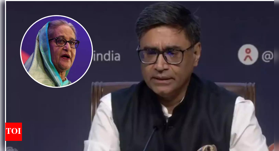 India-Bangladesh ties: Hasina issue needs consultations, says Vikram Misri