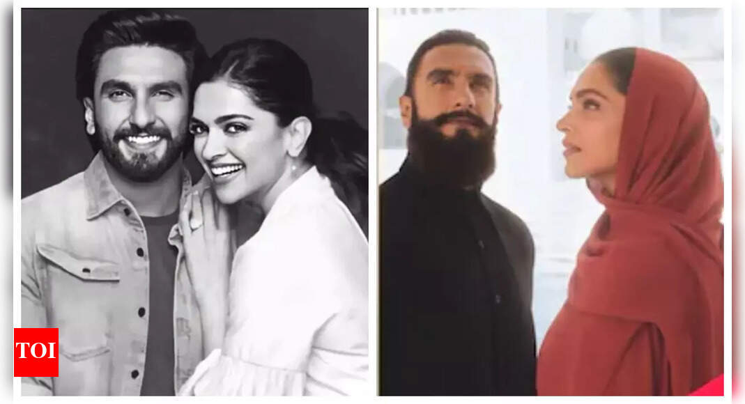 Fans react as DP wears hijab, Ranveer sports long beard in ad