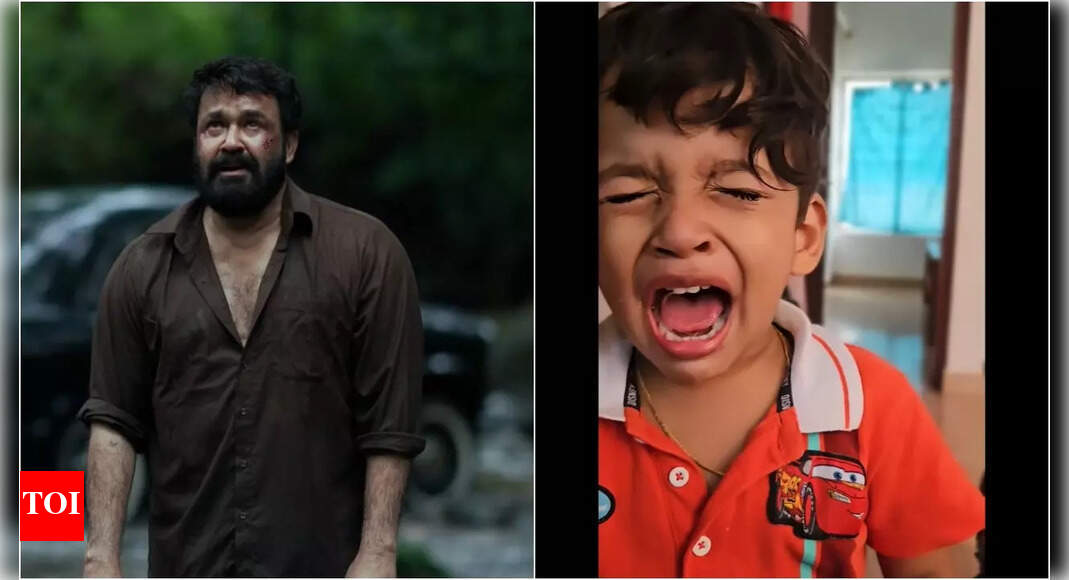 Actor Bineesh Kodiyeri’s son cries watching Mohanlal's 'Thudarum': Three generations, one emotion - Video inside