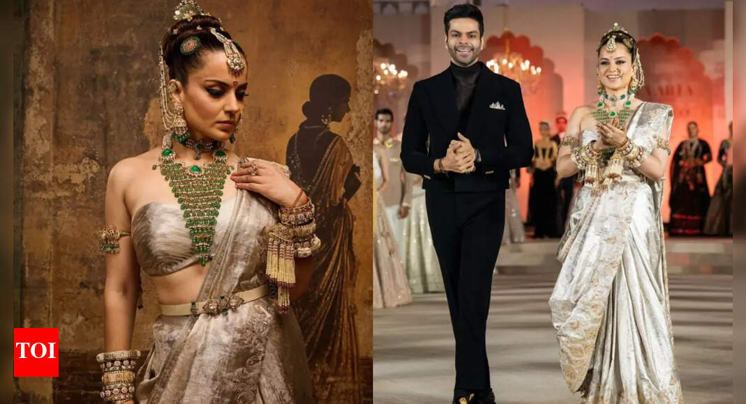 Kangana Ranaut’s ramp comeback proves she’s still the ultimate fashion queen
