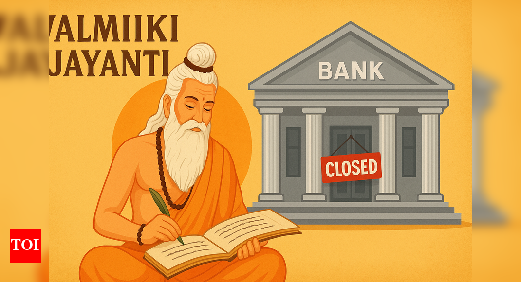 Bank holiday today: Are banks closed on Valmiki Jayanti? Check state-wise list