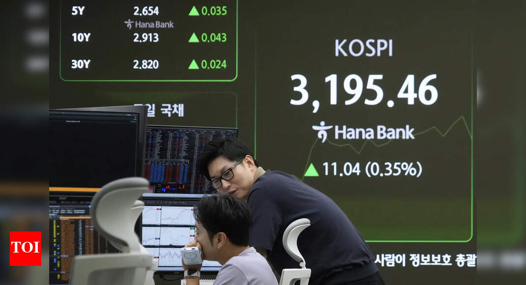 Asian stocks today: Markets trade mostly in green; Nikkei jumps over 200 points, Kospi adds 2.7%