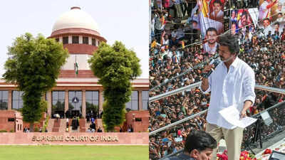 Karur stampede: SC to hear plea seeking CBI probe; Madras HC had rejected similar petition