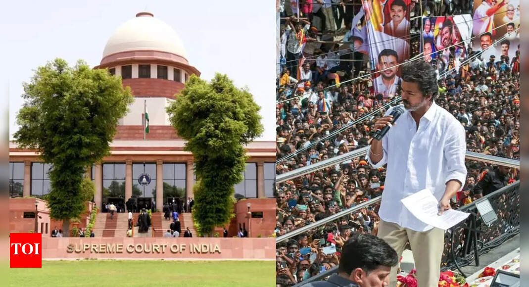 Karur stampede: SC to hear plea seeking CBI probe; Madras HC had rejected similar petition