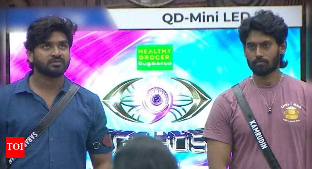 Bigg Boss Tamil 9: Kamarudin and Sabari Nathan take charge of the water scarcity task