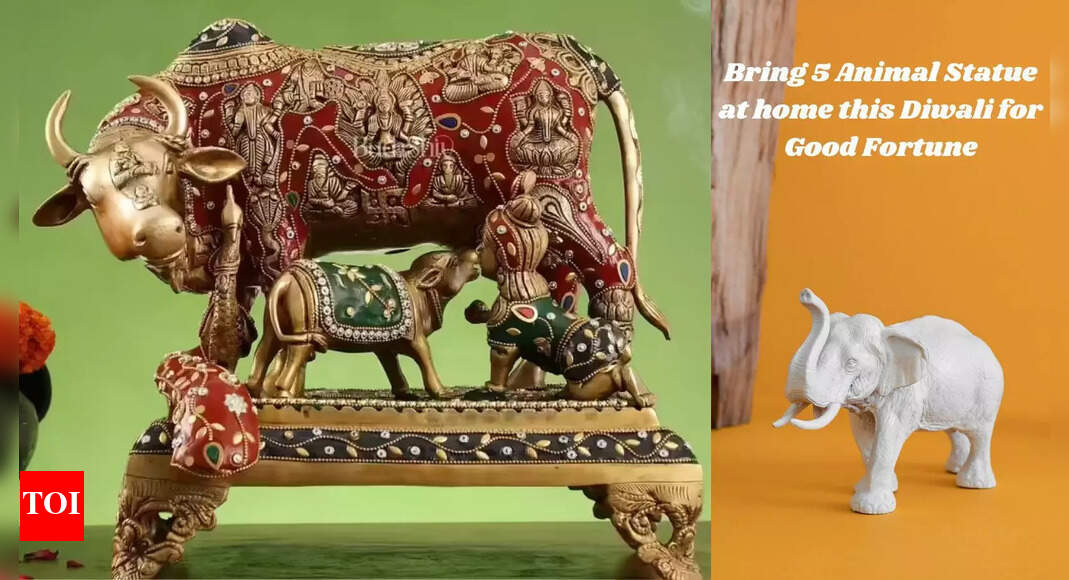 Bring 5 Animal Statue at home this Diwali for Good Fortune