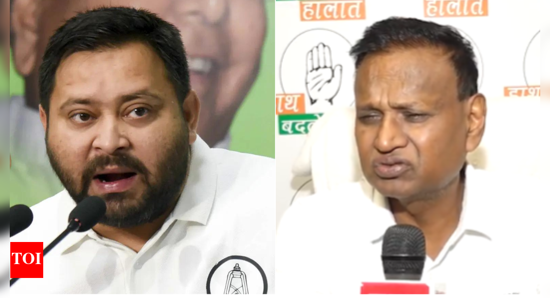 <div>'CM face for RJD': Congress not in favour of Tejashwi Yadav? Big remark by party ahead of Bihar polls</div>