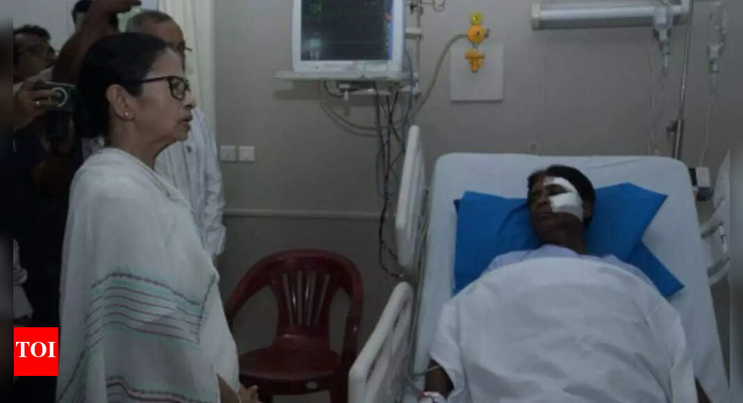 Bengal BJP MP attacked: Mamata visits injured Khagen Murmu in hospital