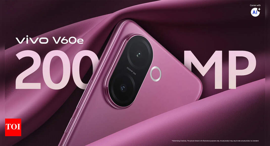 Vivo V60e with 200MP main camera, 6,500 mAh battery launched in India: Price, specs and more