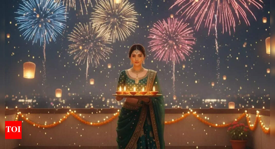 10 Gemini prompts to create stunning Diwali WhatsApp DPs with diyas, rangoli, and fireworks